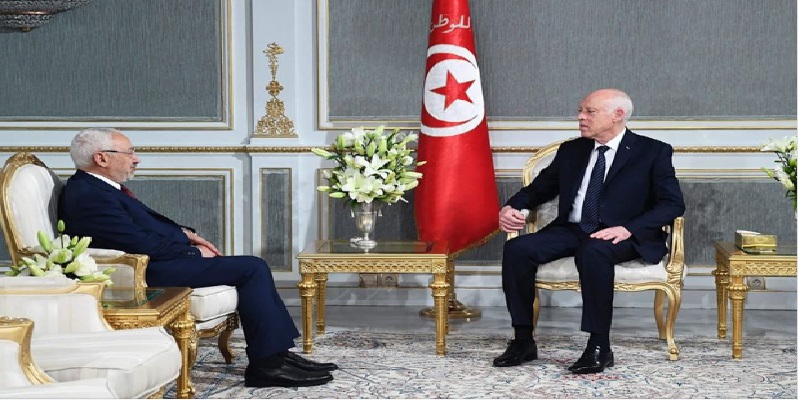 الغنوشي: قيس سعيد عبر عن انشغاله لطول المدة التي استغرقها مسار تشكيل الحكومة